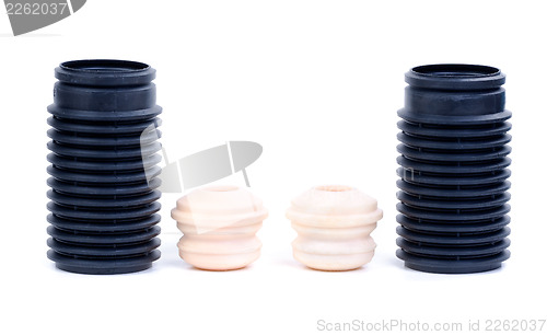 Image of Set of protective covers for shock absorbers.