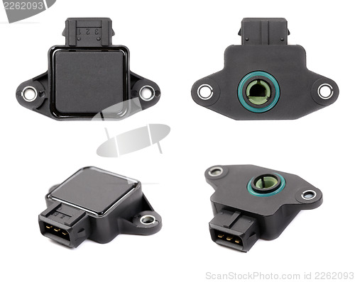 Image of Collage of four throttle position sensor