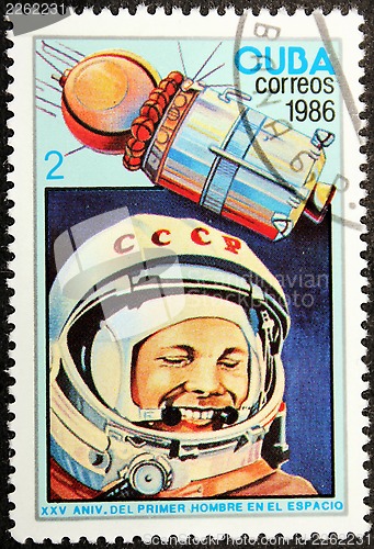 Image of Yuri Gagarin 1986