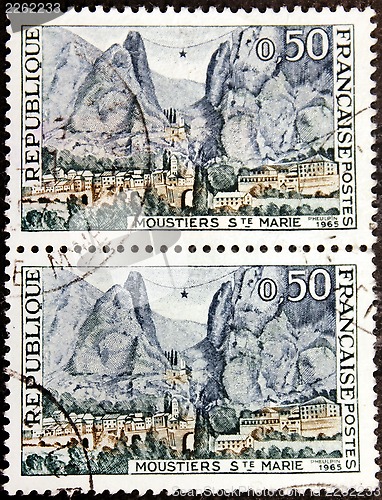 Image of Moustiers-Sainte-Marie Stamp