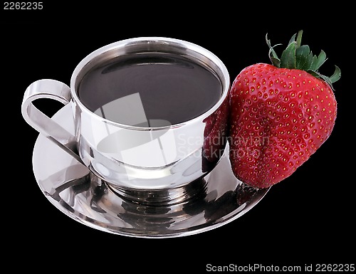 Image of Black Coffee and Strawberry