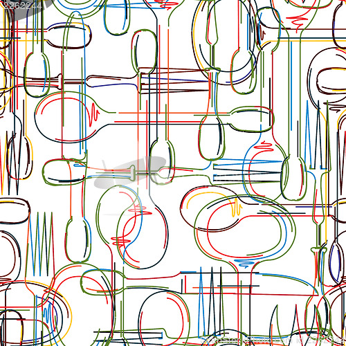 Image of Cutlery pattern