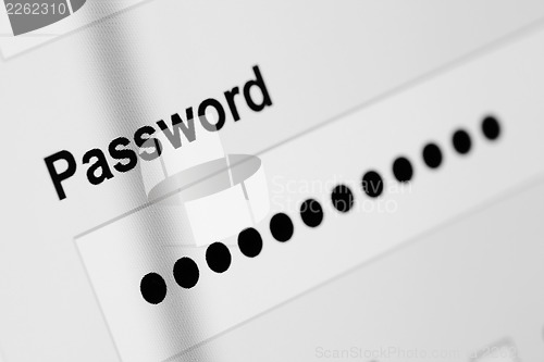 Image of Password box