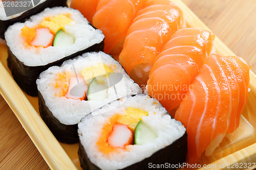 Image of Japanese sushi 