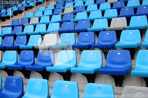 Image of Seat in sport arena 