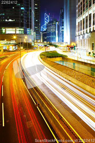 Image of Traffic light on highway 