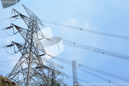 Image of Power transmission tower