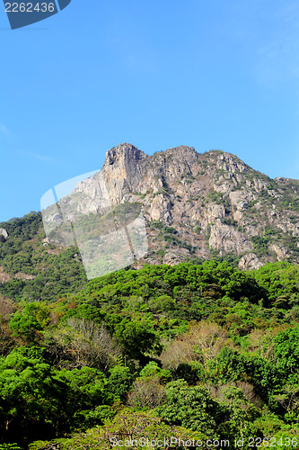 Image of Lion Rock in Hong Kong 