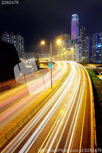 Image of Highway at night 