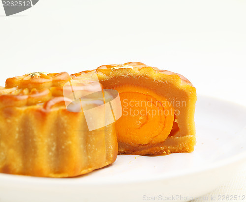 Image of Chinese traditional moon cake 