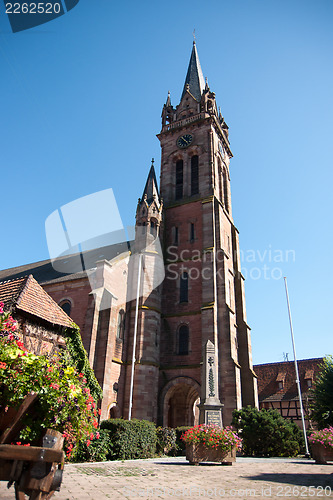 Image of Dambach la Ville Alsace town