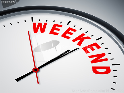 Image of Weekend Clock