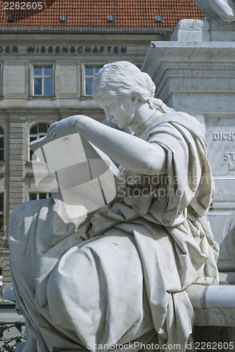 Image of Allegory of History of Schiller Monument in Berlin