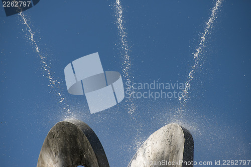 Image of Fountain and falling water