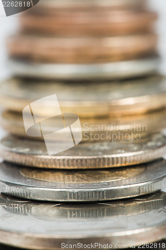 Image of Stacks of coins