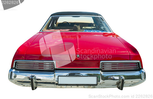 Image of Old vintage retro car