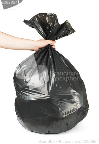 Image of Black bag of rubbish
