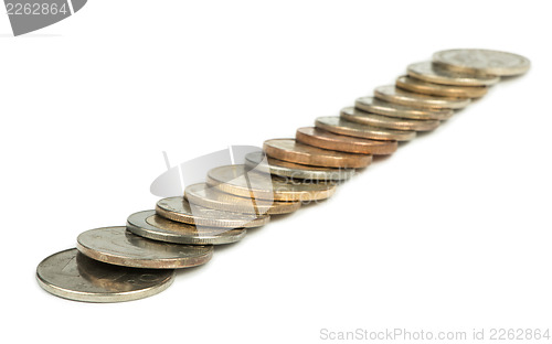 Image of Stacks of coins