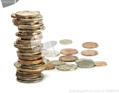 Image of Stacks of coins