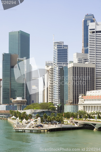 Image of Singapore financial district