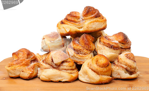 Image of Fresh appetizing sweet rolls