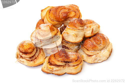 Image of Fresh appetizing sweet rolls
