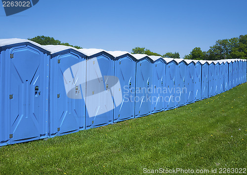 Image of Portable toilets