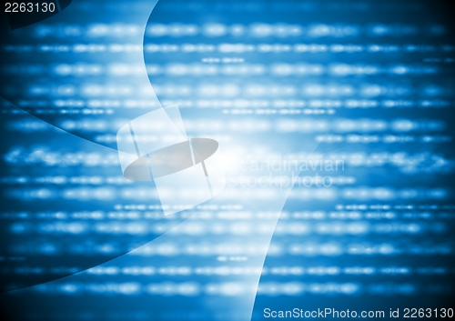 Image of Bright blue vector design