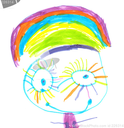 Image of Rainbow Girl