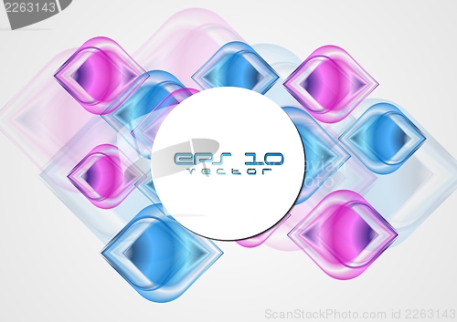Image of Bright modern vector background