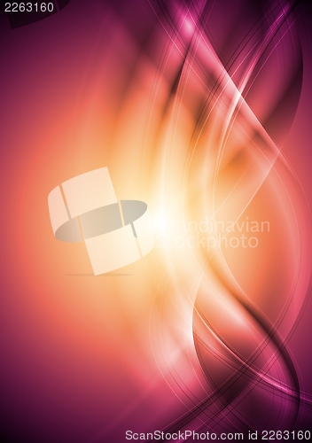 Image of Abstract wavy design