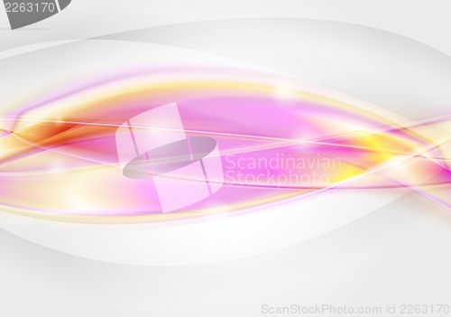 Image of Abstract colorful waves