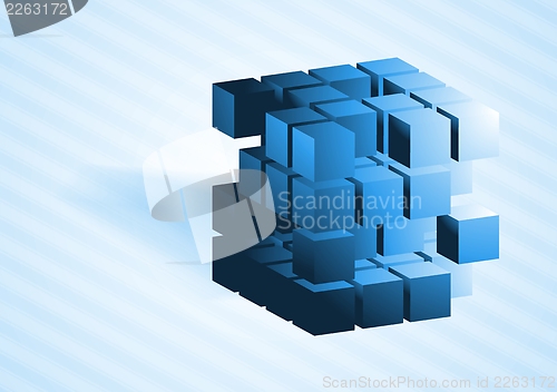 Image of Hi-tech vector abstract design