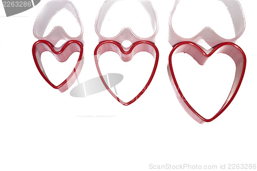 Image of Red hearts