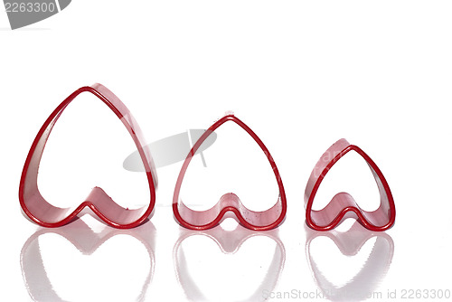 Image of Red hearts