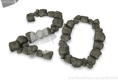 Image of number twenty