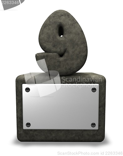 Image of stone number