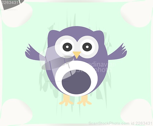 Image of Cute Vector Owl