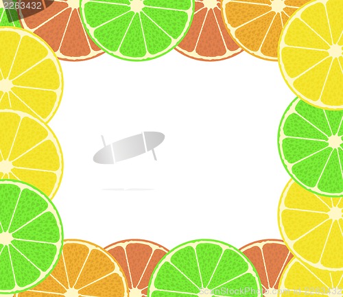 Image of Fruits frame