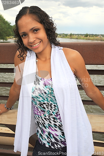 Image of Fashion model.