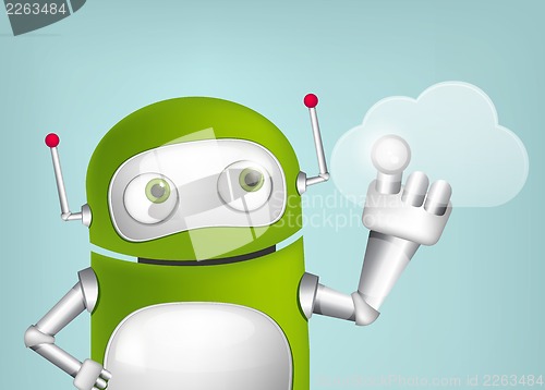 Image of Green Robot