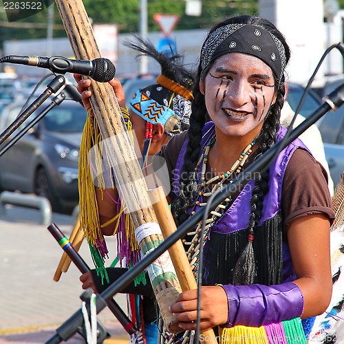 Image of  Native American Indian tribal group