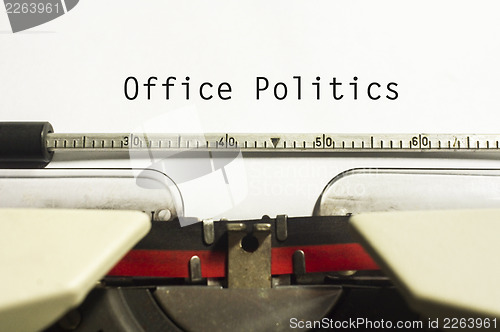Image of office politics