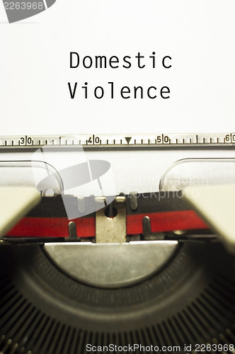Image of domestic violence