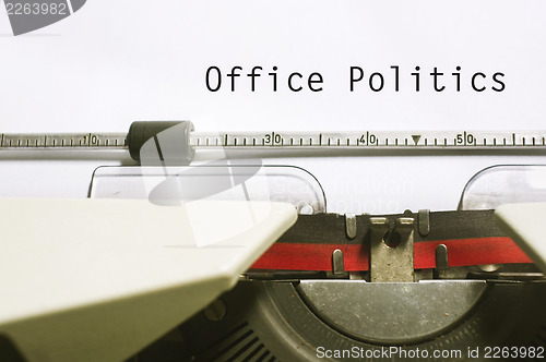 Image of office politics