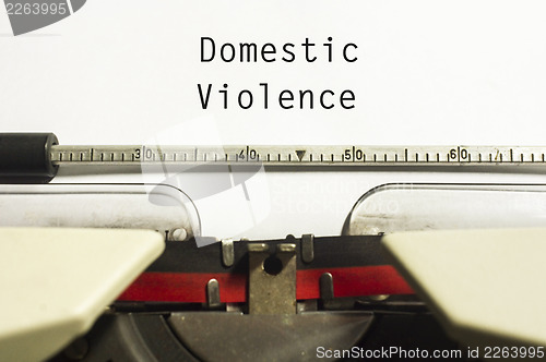 Image of domestic violence