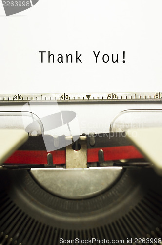 Image of thank you