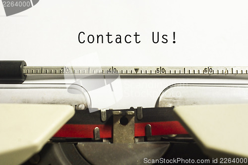 Image of contact us