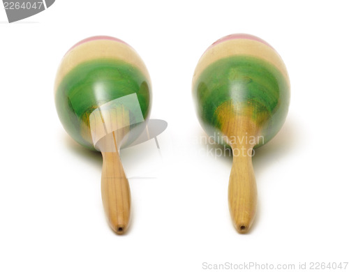 Image of Maracas on white 