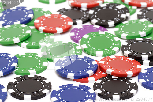 Image of Poker chips